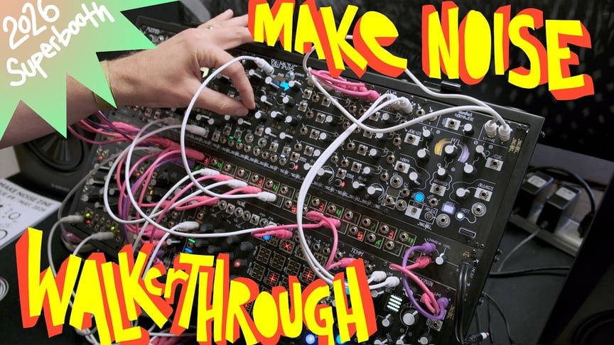 How to Modular with Walker from Make Noise - Superbooth 2026