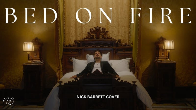 Bed On Fire - Teddy Swims (Nick Barrett Cover)