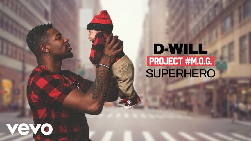 D-Will, Angie Rose - Superhero (Official Audio)
