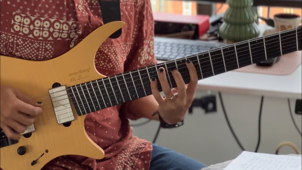 Ameyaxoxo | Raspberry Ripple | GUITAR PLAY-THROUGH @StrandbergguitarsOfficial @NeuralDSP