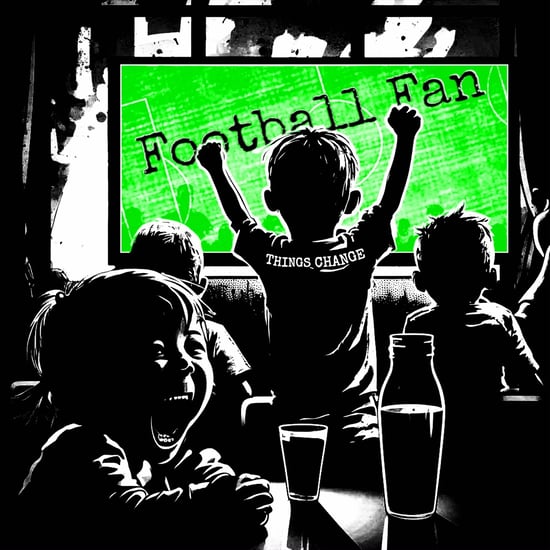 Football Fan (Schwarz-Weiß-Grün Edition)