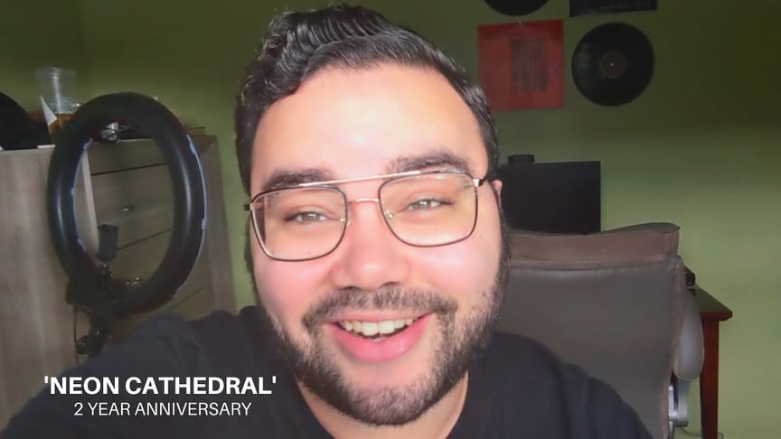 10 Questions with David Diaz - "Neon Cathedral" Two-Year Anniversary