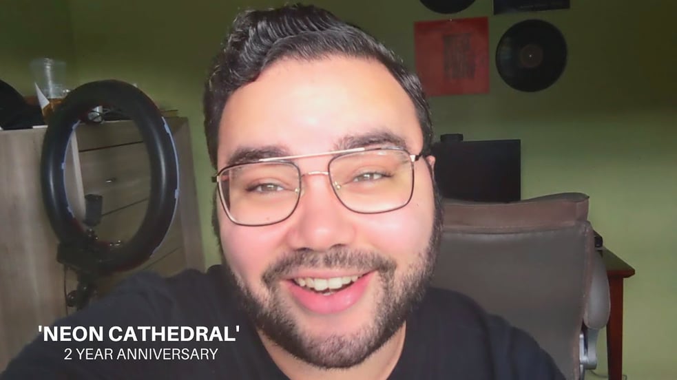 10 Questions with David Diaz - "Neon Cathedral" Two-Year Anniversary