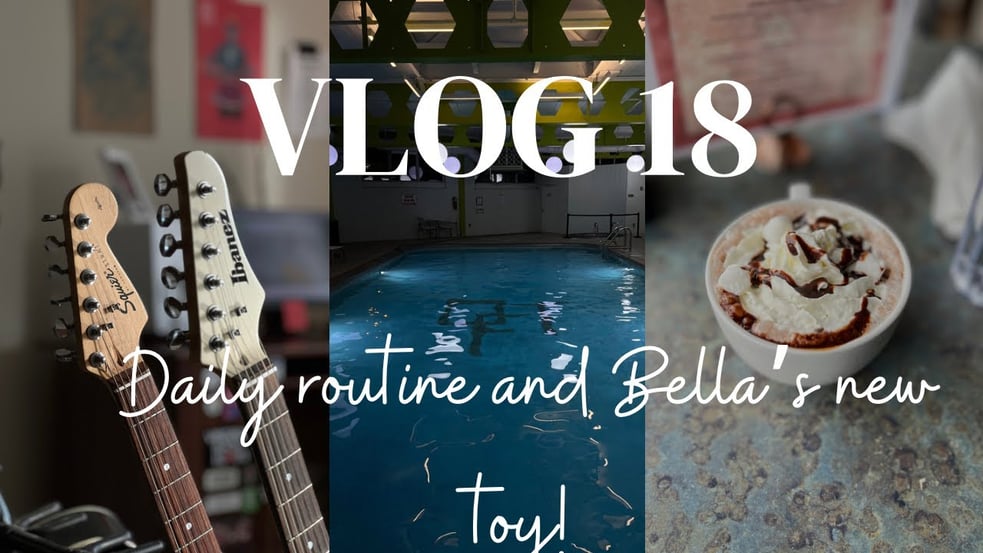 VLOG 18 - Daily Chores and Bella’s New Toy!
