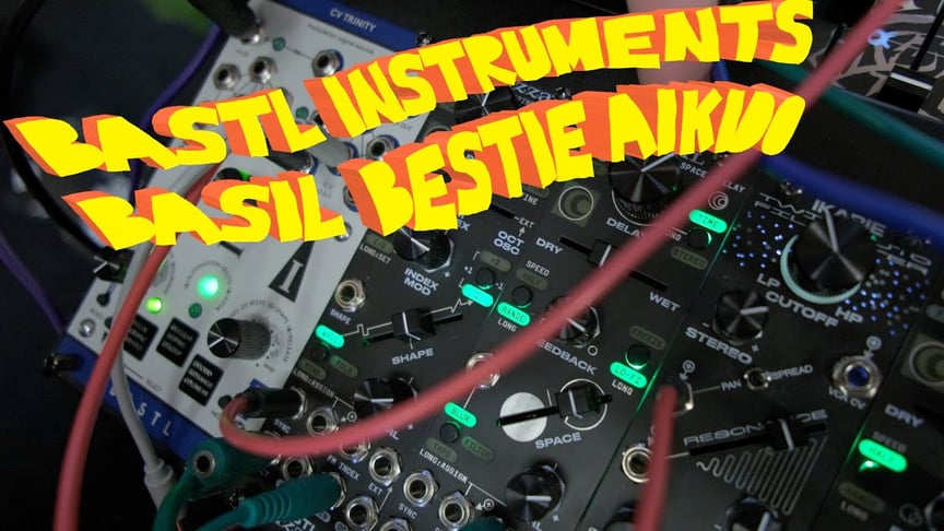 Catching up with BASTL (Basil Bestie Aikido) Superbooth 2023