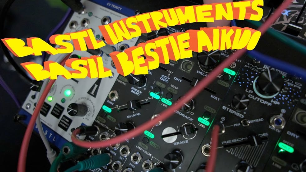 Catching up with BASTL (Basil Bestie Aikido) Superbooth 2023