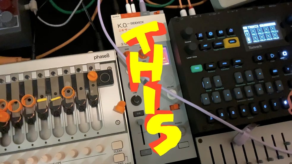 A peek at Teenage Engineering's new KO Sidekick! I like it!