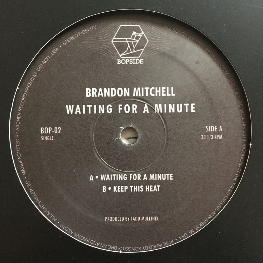 Waiting For A Minute 12" Vinyl Single