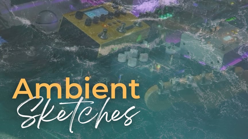 Ambient Sketch # 16 - Improvised Guitar Loop | Slow, Textural Soundscape for Reflection