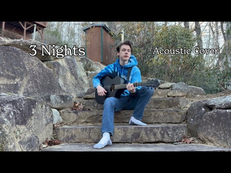 3 Nights - Dominic Fike (Acoustic Cover) by Evan Smith