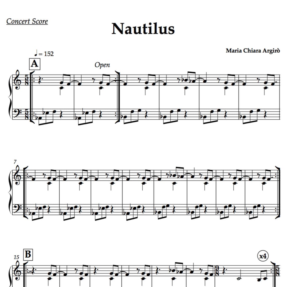 Hidden Seas (Music Sheet)
