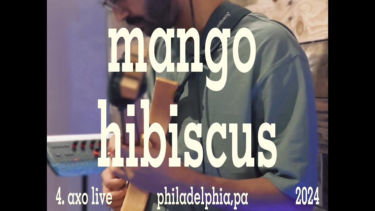 Mango Hibiscus ft. Erik Scattareggia | LIVE @OxfordRecordingStudio