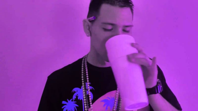 AJ From The 9 - OG In My Cigarillo & Codeine Cups ft The Weeknd