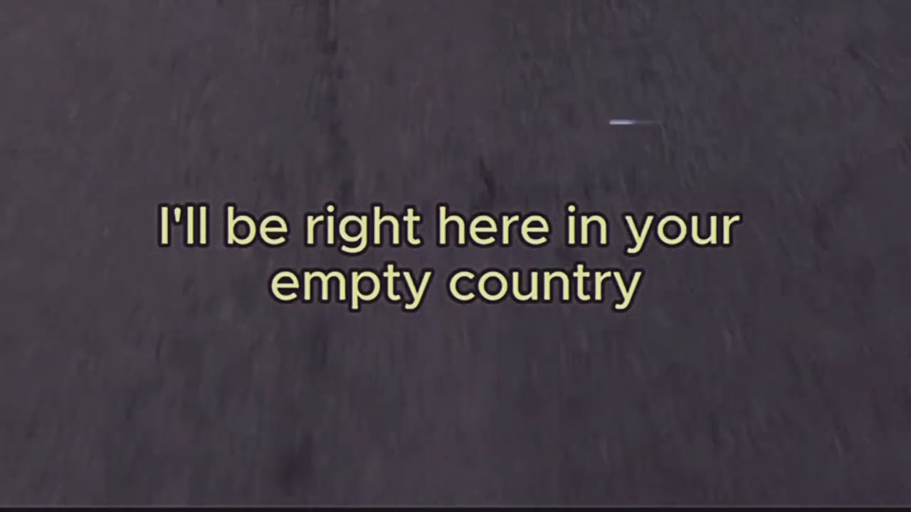 Empty Country - Couvo (lyric video)