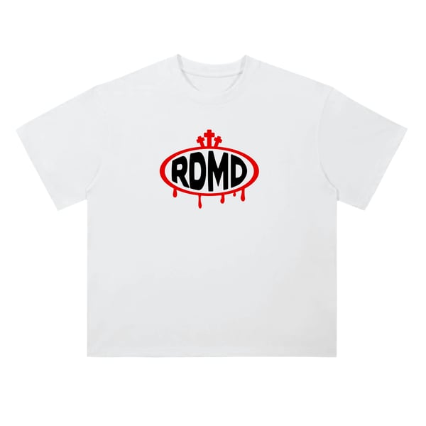 RDMD "His Blood" Plain White T image