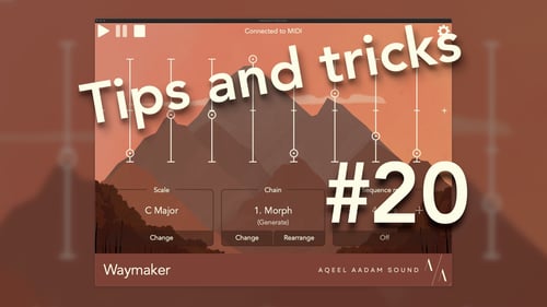 Tips and Tricks: Harmonic Interplay Between Scales with Waymaker