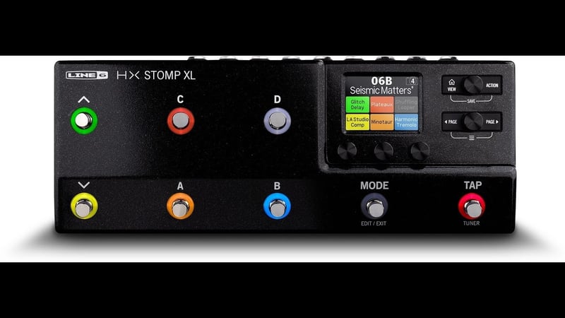 Line 6 HX Stomp XL Leaks - The Perfect Flyrig?