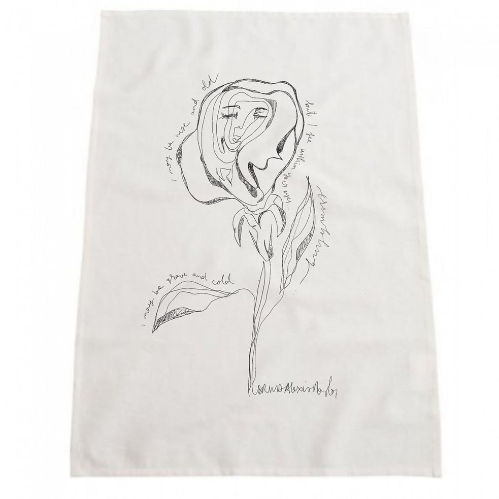 Sophia Emily Art designed B.R.W.D. Tea Towel