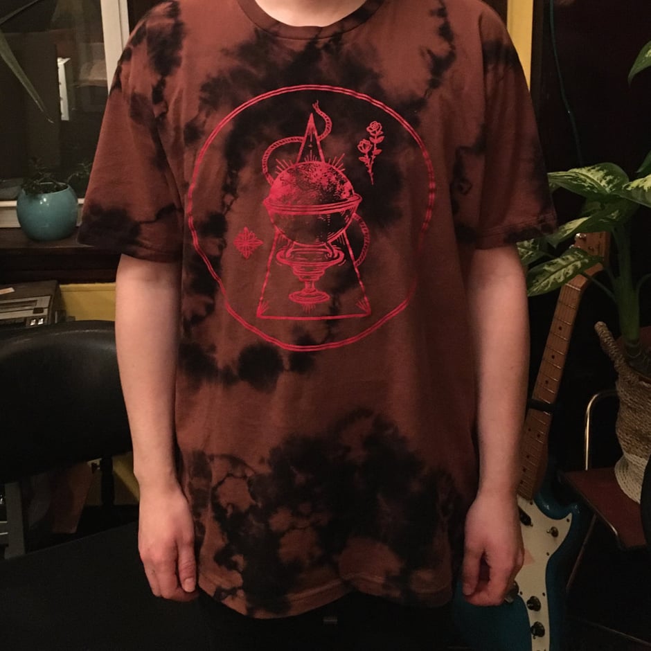 Red Emblem T-Shirt (BLEACHED EDITION)