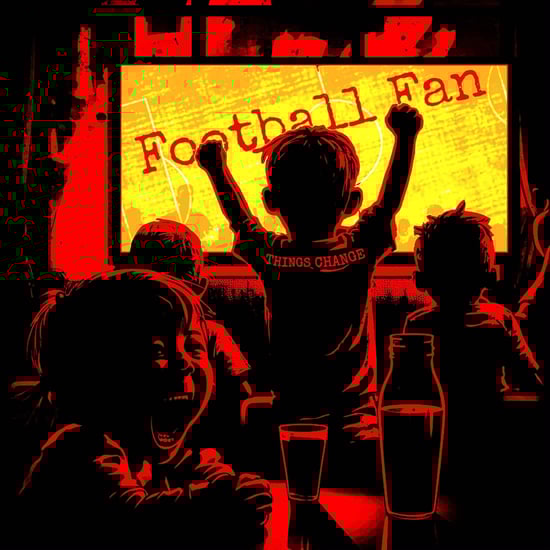 Football Fan (Schwarz-Rot-Gold Edition)