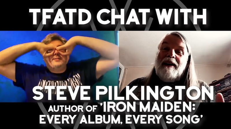 A chat with Iron Maiden author Steve Pilkington