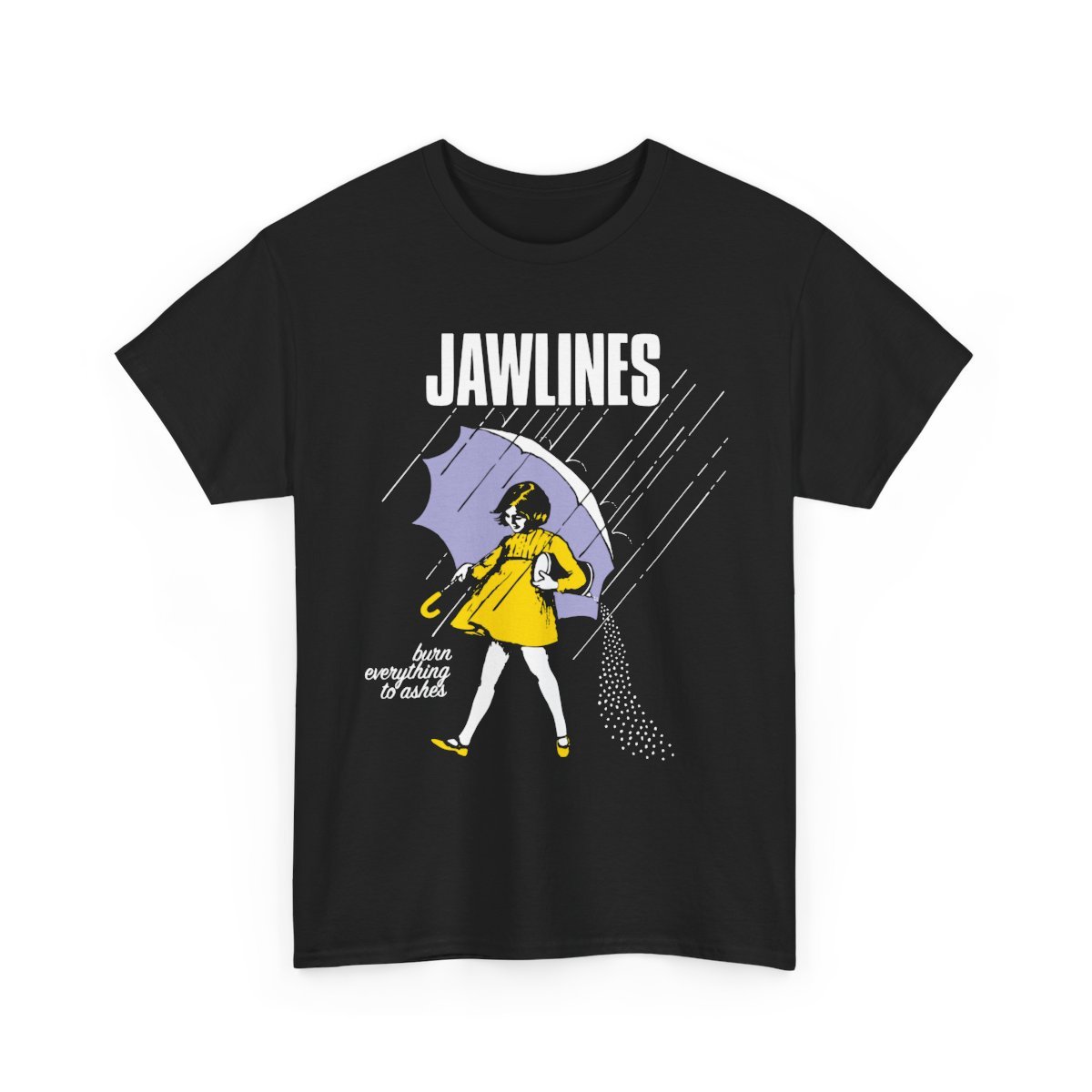 JAWLINES "JAWBREAKER" BLACK TEE