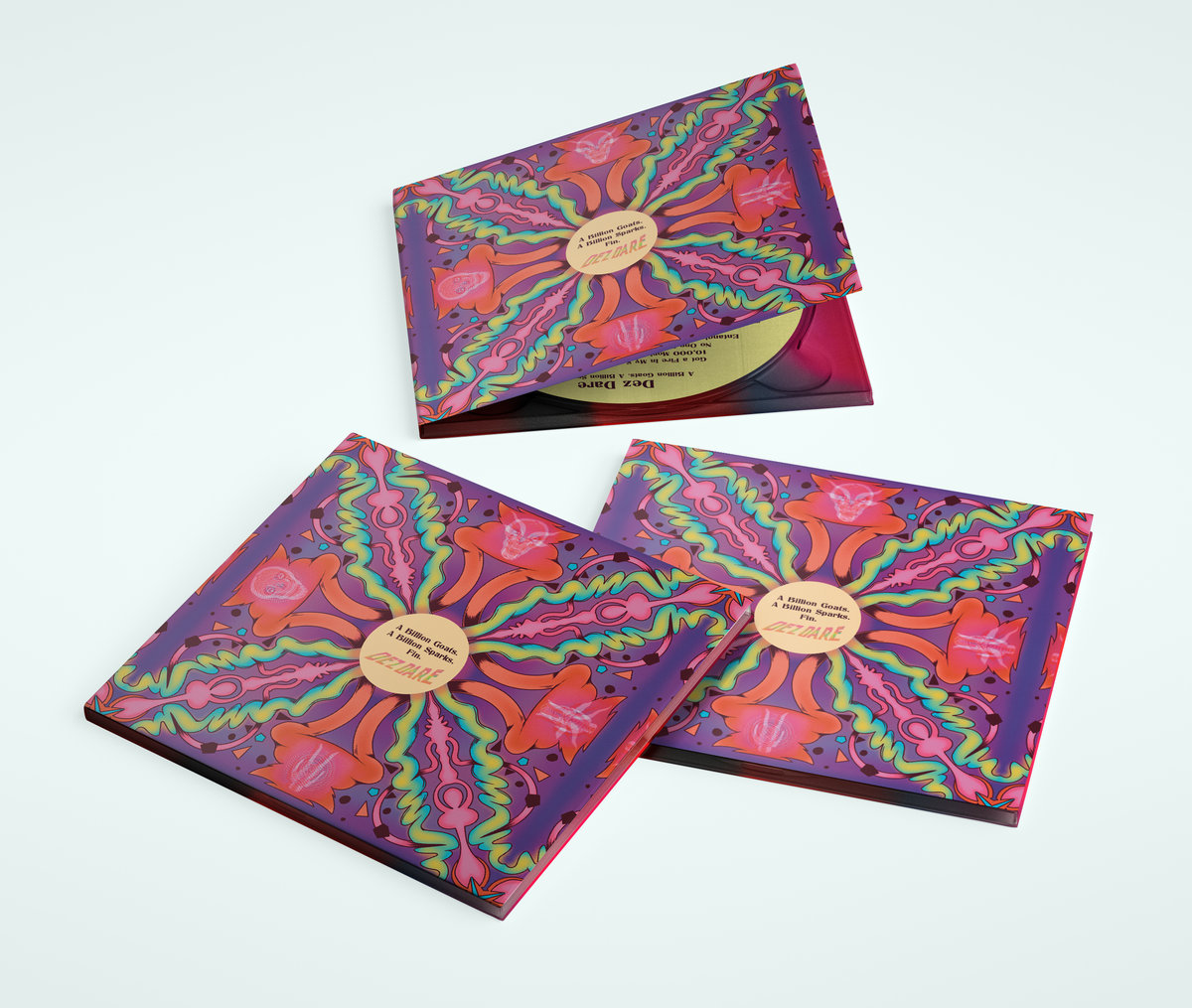 A Billion Goats. A Billion Sparks. Fin. - CD Album