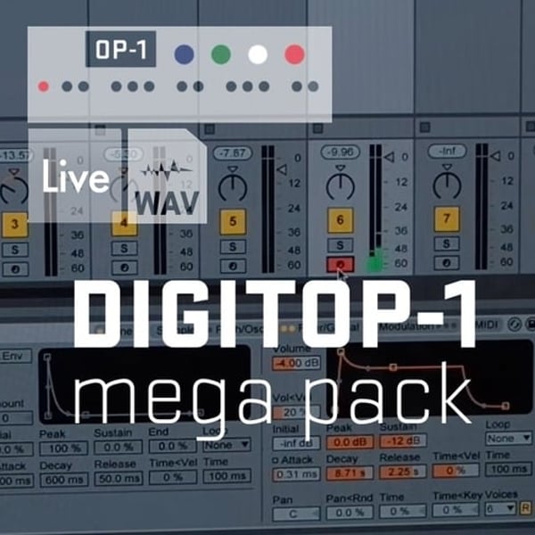 OP-1 Ableton Megapack "Digitop-1" image