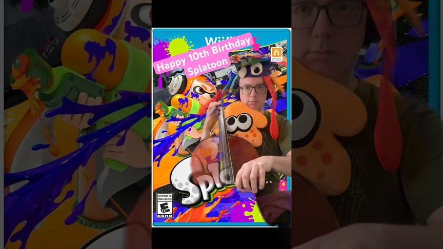 Happy Birthday Splatoon (Ink or Sink on cello)