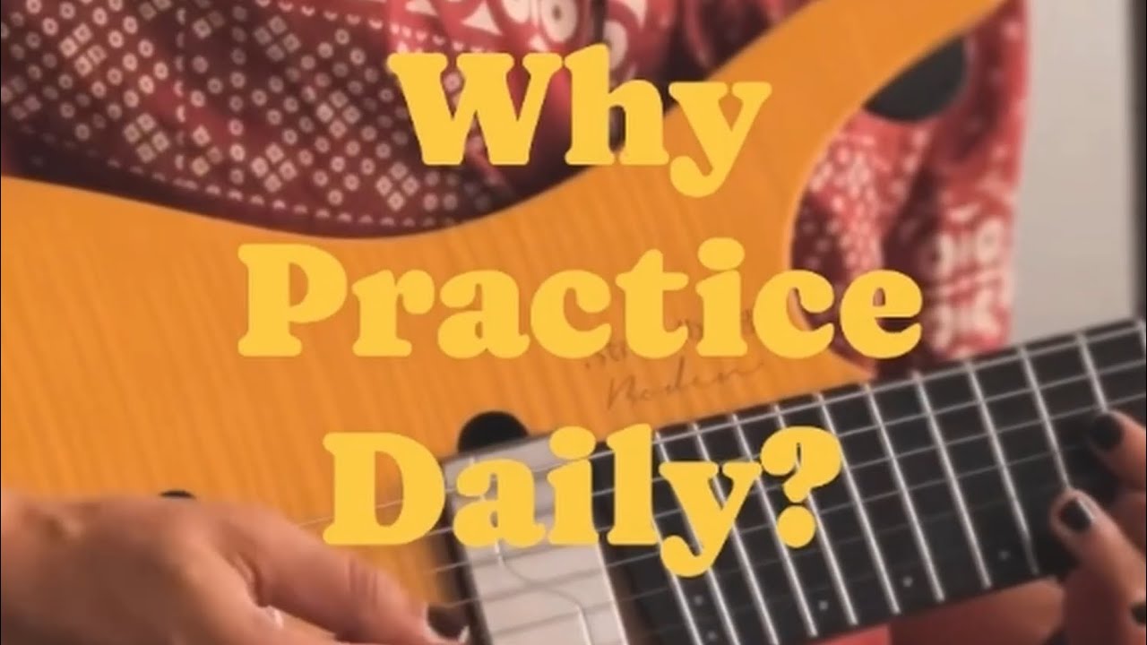 I practiced guitar daily for 30 days and this happened. (music