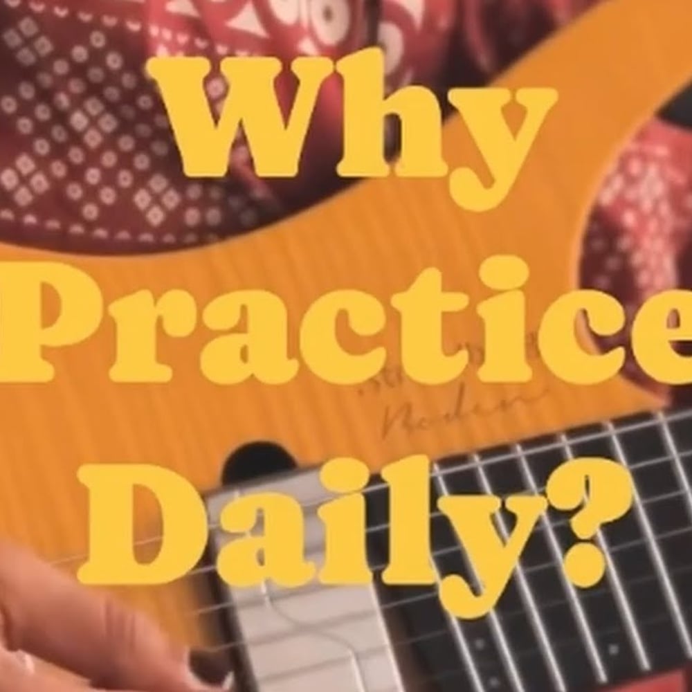 I practiced guitar daily for 30 days and this happened. (music