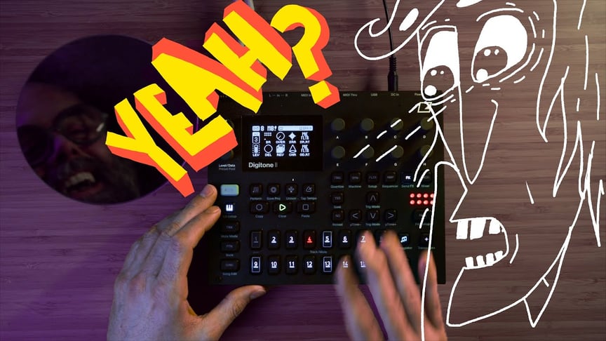 Can DIGITONE II 8-bit? Yeah?