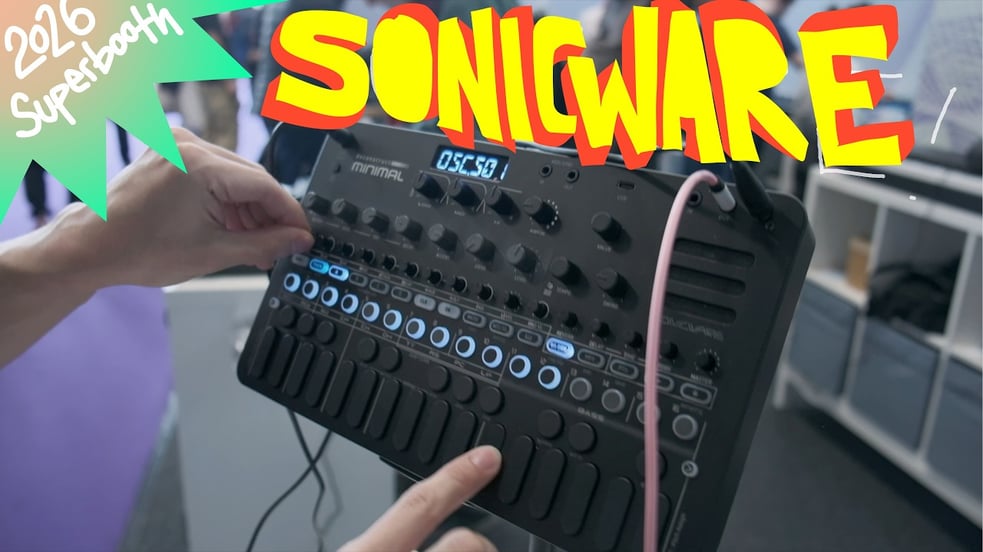 Sonicware - Superbooth 2026 (with subtitles)