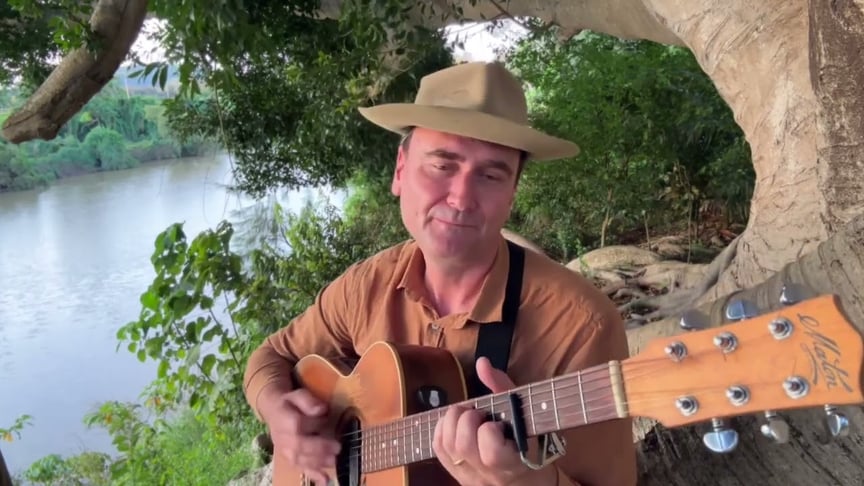 12. ‘Roll On Mighty River'-Luke Vassella 'By The River' songs series 2024