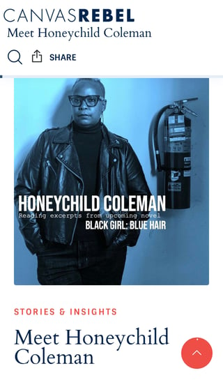 CanvasRebel interview: Meet Honeychild Coleman image