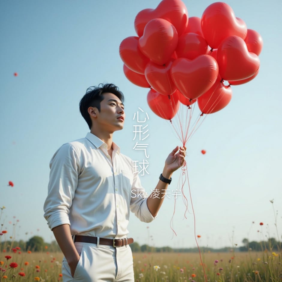 心形气球