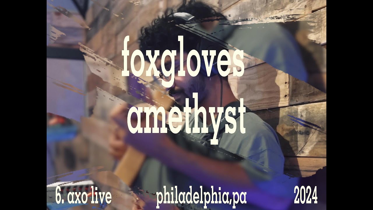 Foxgloves Amethyst ft. Erik Scattareggia | LIVE @OxfordRecordingStudio