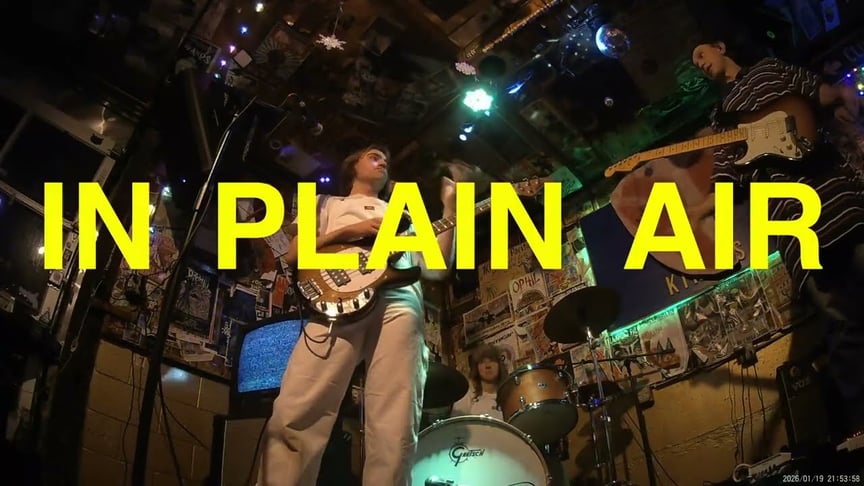 In Plain Air - Live at Kirby's Beer Store - Wichita, KS - Jan. 19, 2026