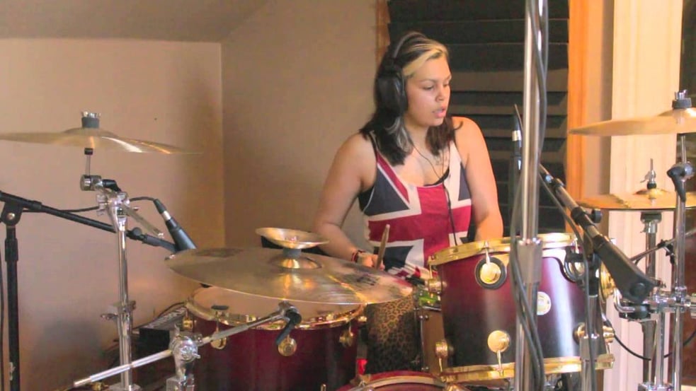 B.o.B. - Outta My Mind Ft. Nicki Minaj (Drum Cover By Brittany Maccarello)