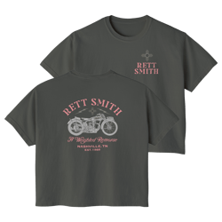 Rett Smith - Women's Boxy Motorcycle Tee
