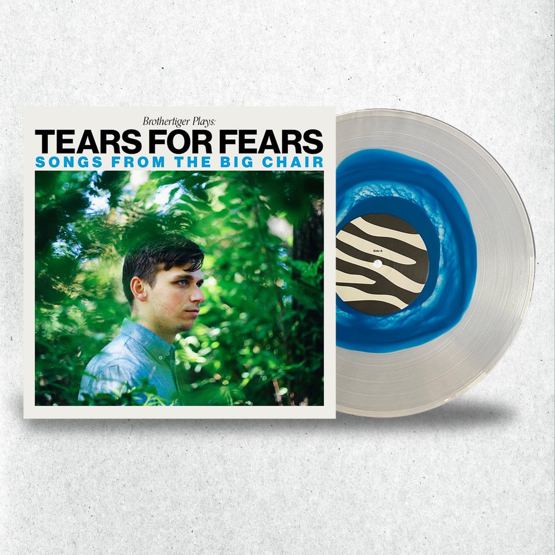Brothertiger Plays: Tears for Fears' Songs From the Big Chair - Limited Edition "Raindrop" Vinyl image