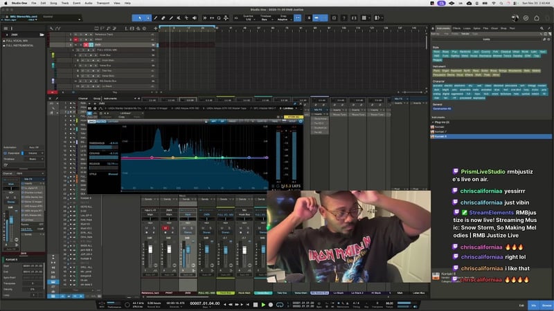 Snow Storm, So Making Melodies | RMB Justize Live