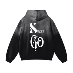 Heavyweight Sunfade Oversized "Protect My Peace" Hoodie