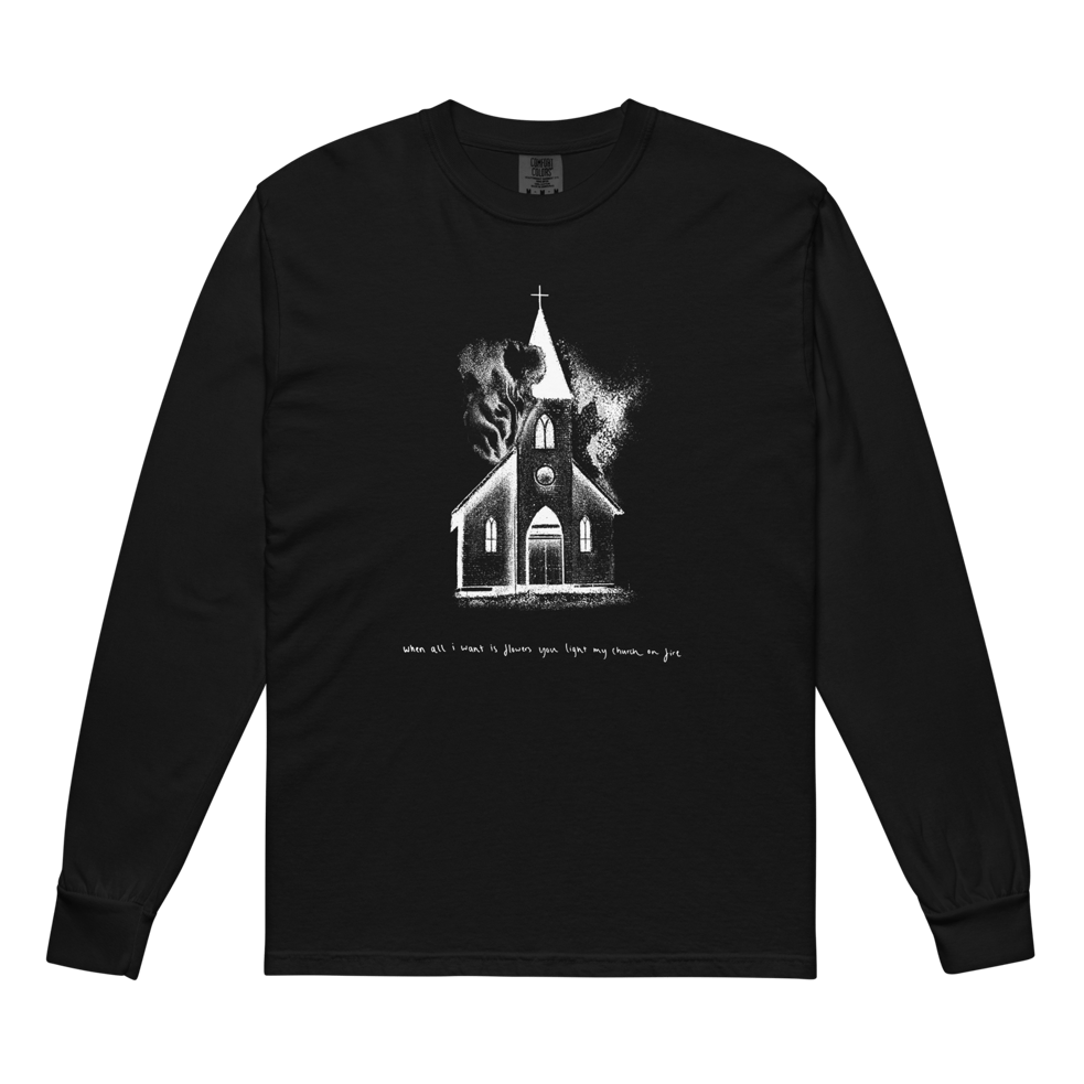 burning church longsleeve