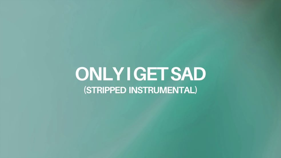 David Diaz - Only I Get Sad (Stripped Instrumental Version)