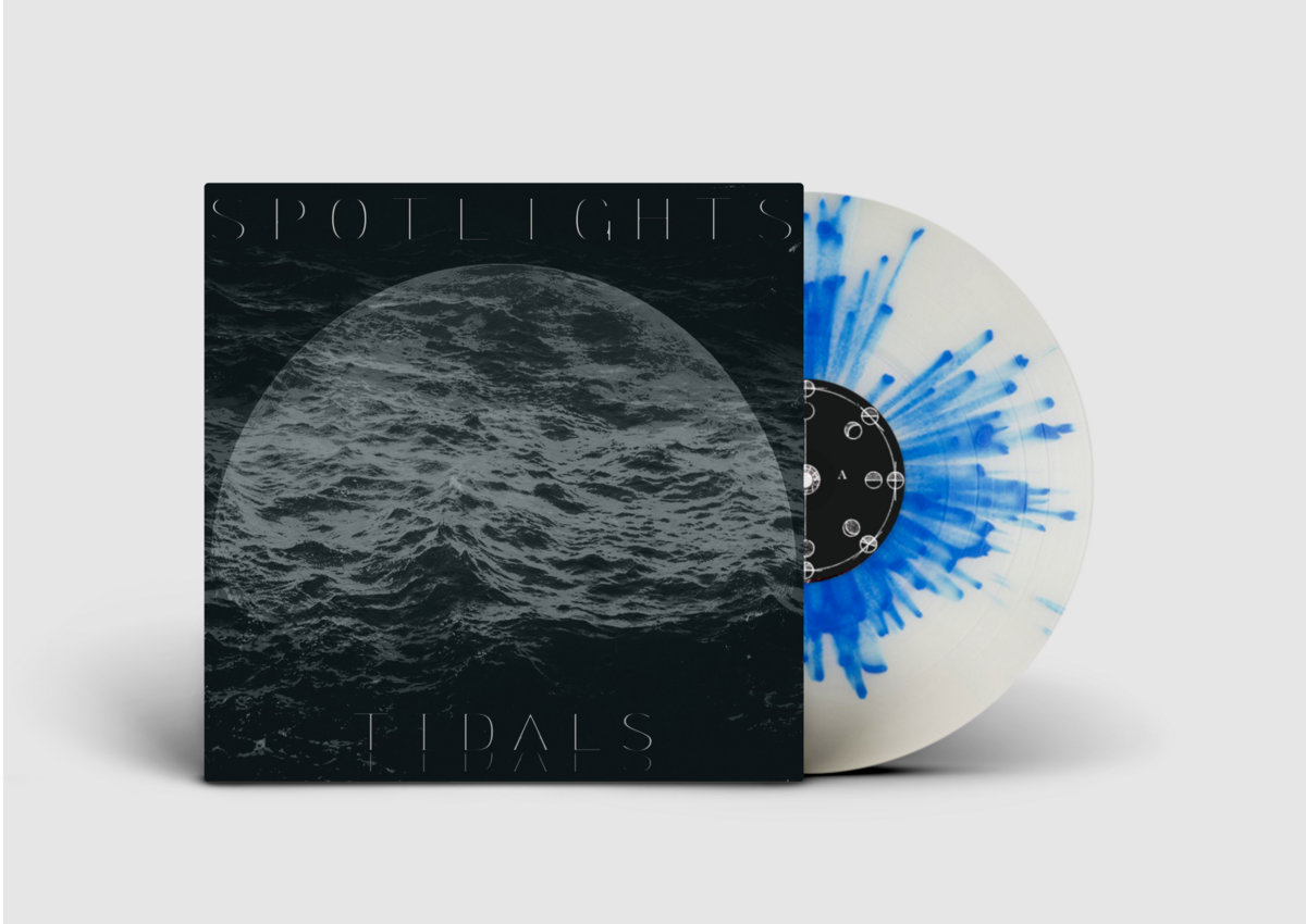 TIDALS Limited Edition 12" on Clear w/ Blue Splatter Vinyl