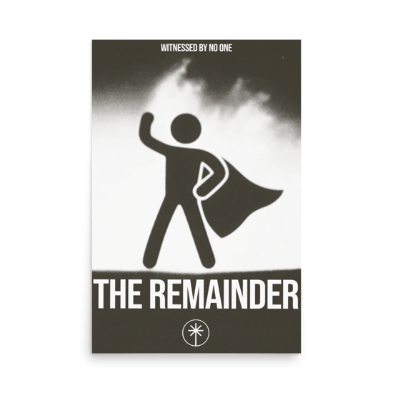 THE REMAINDER 24 X 36 Poster