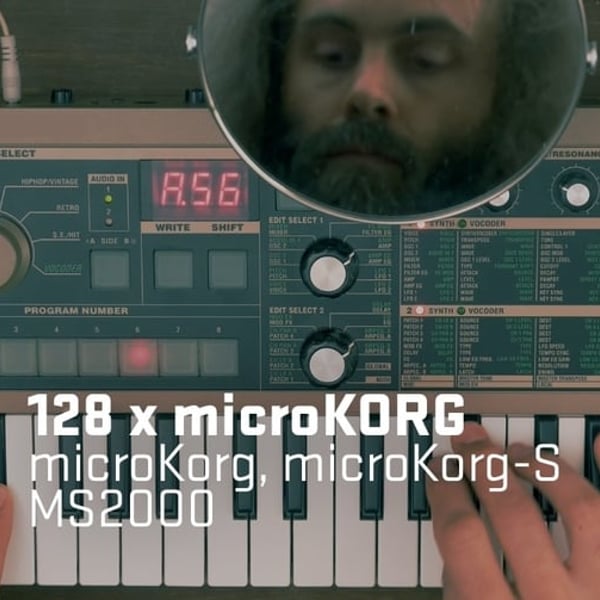 128 Patches for microKorg image