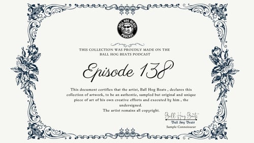 Episode 138 (Instrumental) | Soulful Sample Chop Beat | Ball Hog Beats Podcast