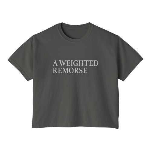 Rett Smith - Boxy Women's A Weighted Remorse Tee
